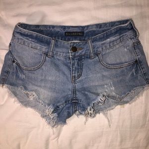 Low rise Denim Shorts